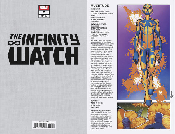 Infinity Watch #2 (Of 5) David Baldeon Handbook Homage Variant