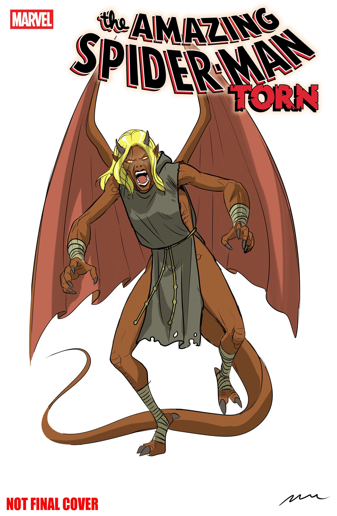 Amazing Spider Man: Torn #1 Pere Perez New Villain Variant