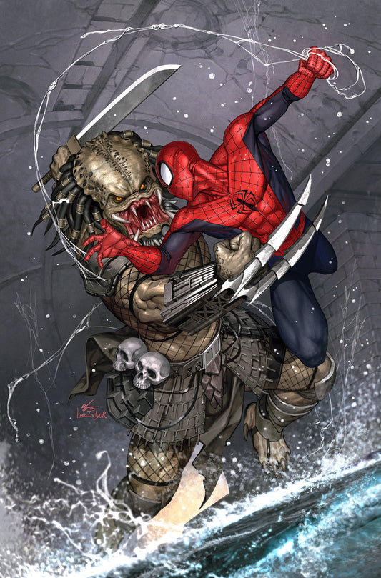 Predator Kills The Marvel Universe #1 Inhyuk Lee Ratio Virgin 2 Nd Printing Variant