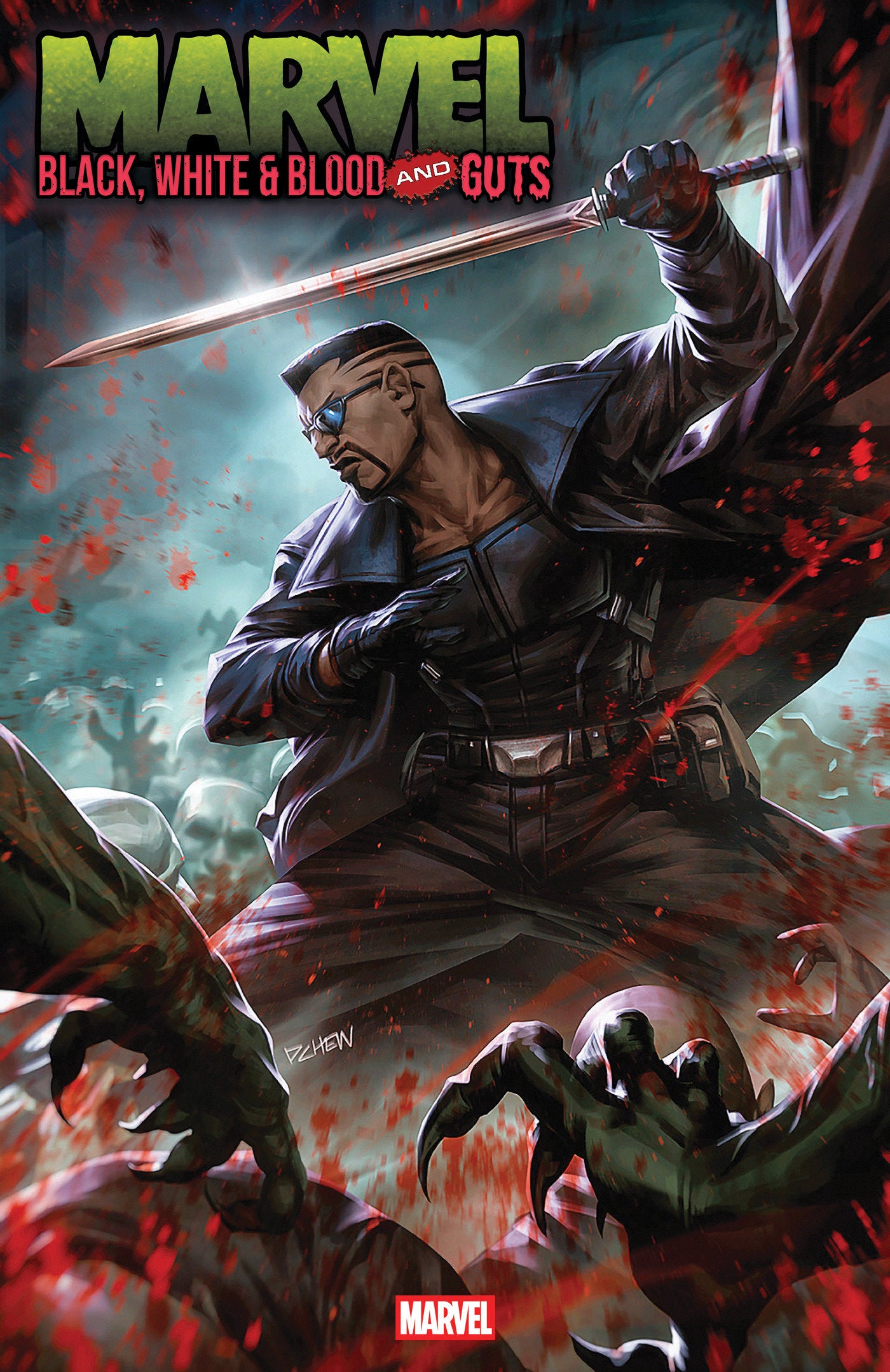 Marvel: Black, White & Blood And Guts #1 Derrick Chew Variant