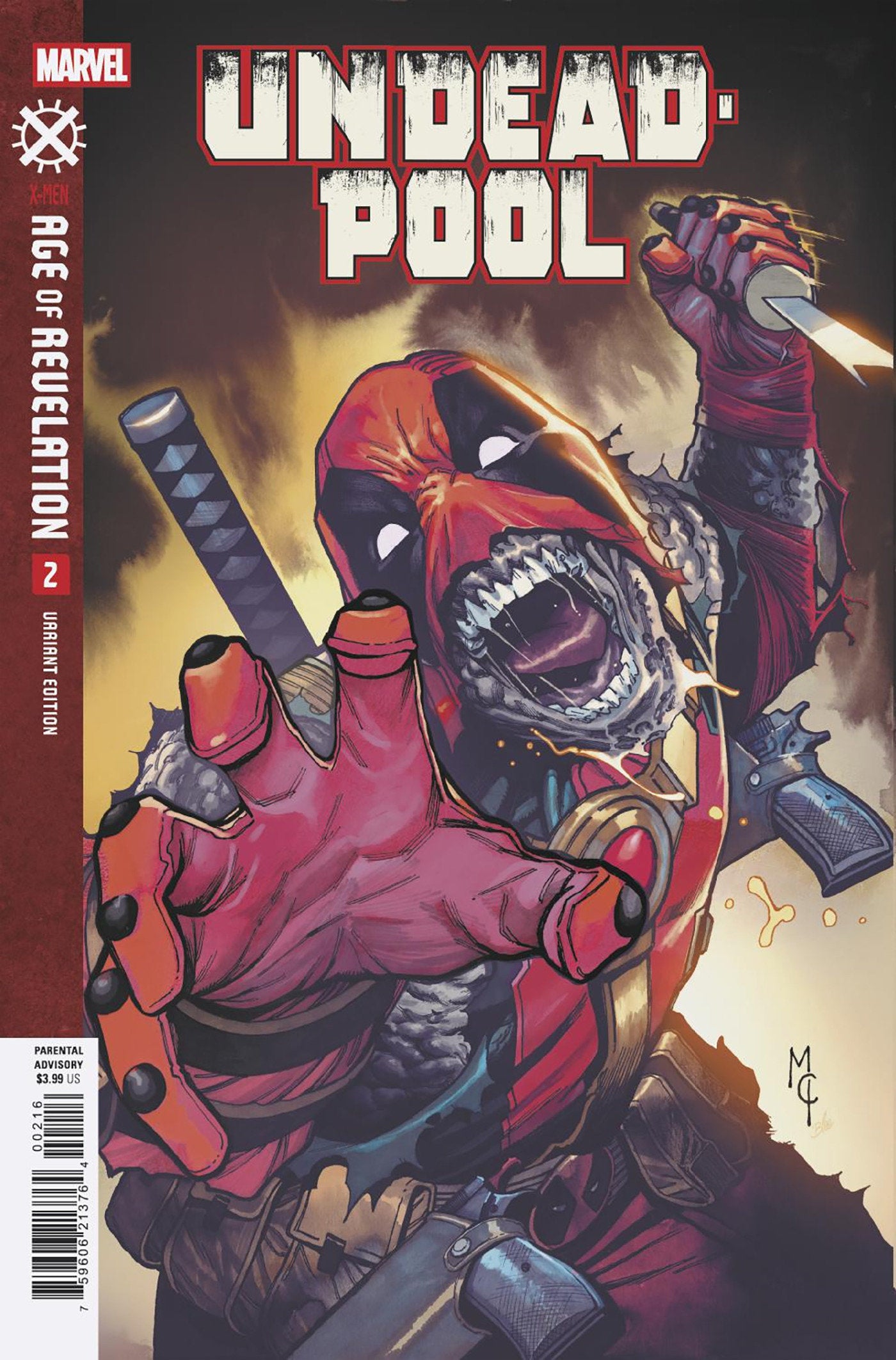 Undeadpool #2 Martin Coccolo Variant [AOR]
