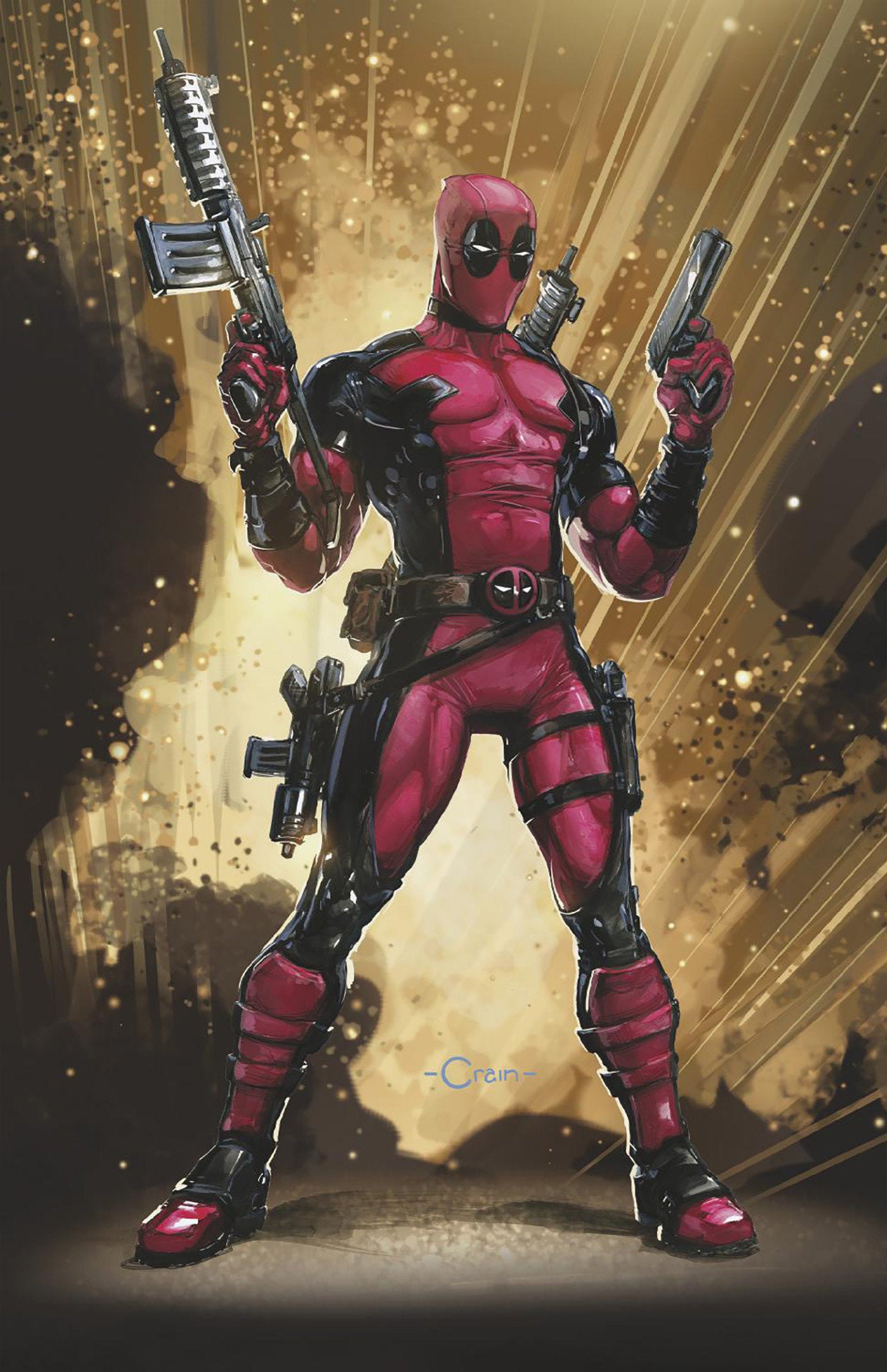 Wade Wilson: Deadpool #1 Clayton Crain Full Art Variant