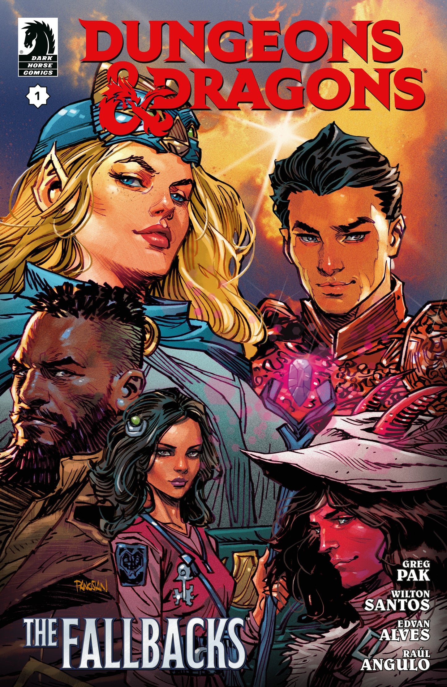 Dungeons & Dragons: The Fallbacks Series 1 #1 (Cover E) (Dan Panosian)