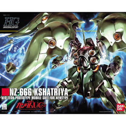 Bandai HGUC 099 Gundam NZ-666 KSHATRIYA 1/144 Scale Kit