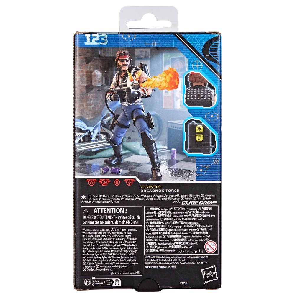 G.I. Joe Classified 6 Inch Action Figure Wave 18 - Dreadnok Torch #123