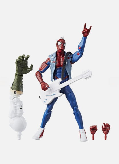 Spider-Punk Marvel Legends Lizard Build A Figure