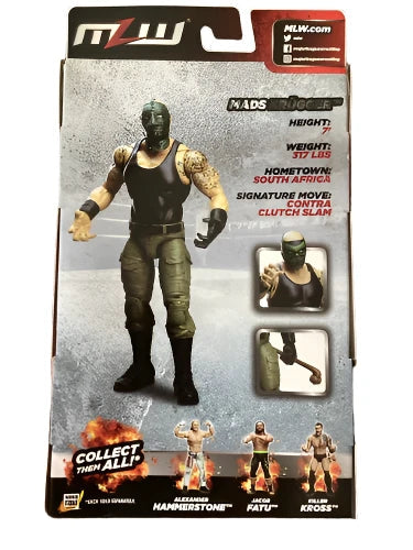 Major League Wrestling Mads Krugger Action Figure