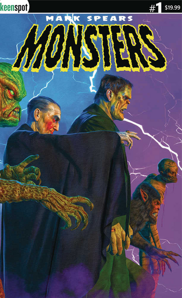 Mark Spears Monsters #1 Cover F Holofoil Flip Cover