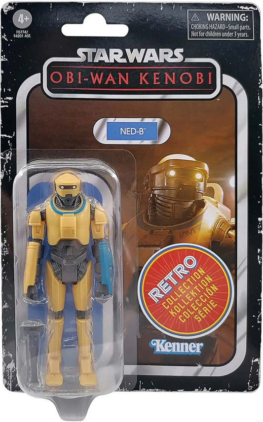 Hasbro Star Wars Retro 3 3/4 Obi Wan Kenobi NED-B action figure