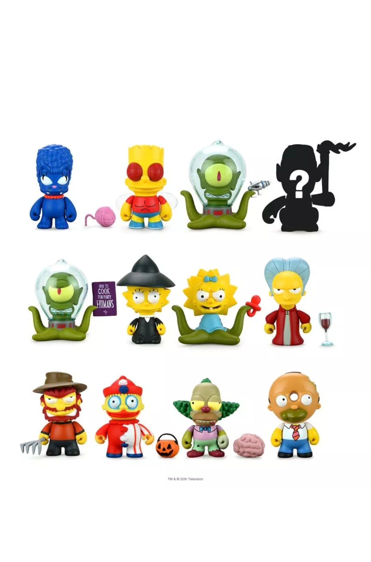 SIMPSONS TREEHOUSE OF HORROR MINI FIG BLIND BOX (1)