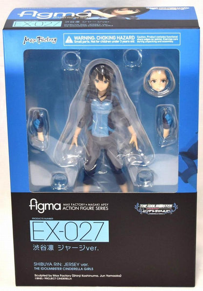 Max Factory Figma The Idolmaster Cinderella Girls Shibuya Rin Jersey Ver Action Figure