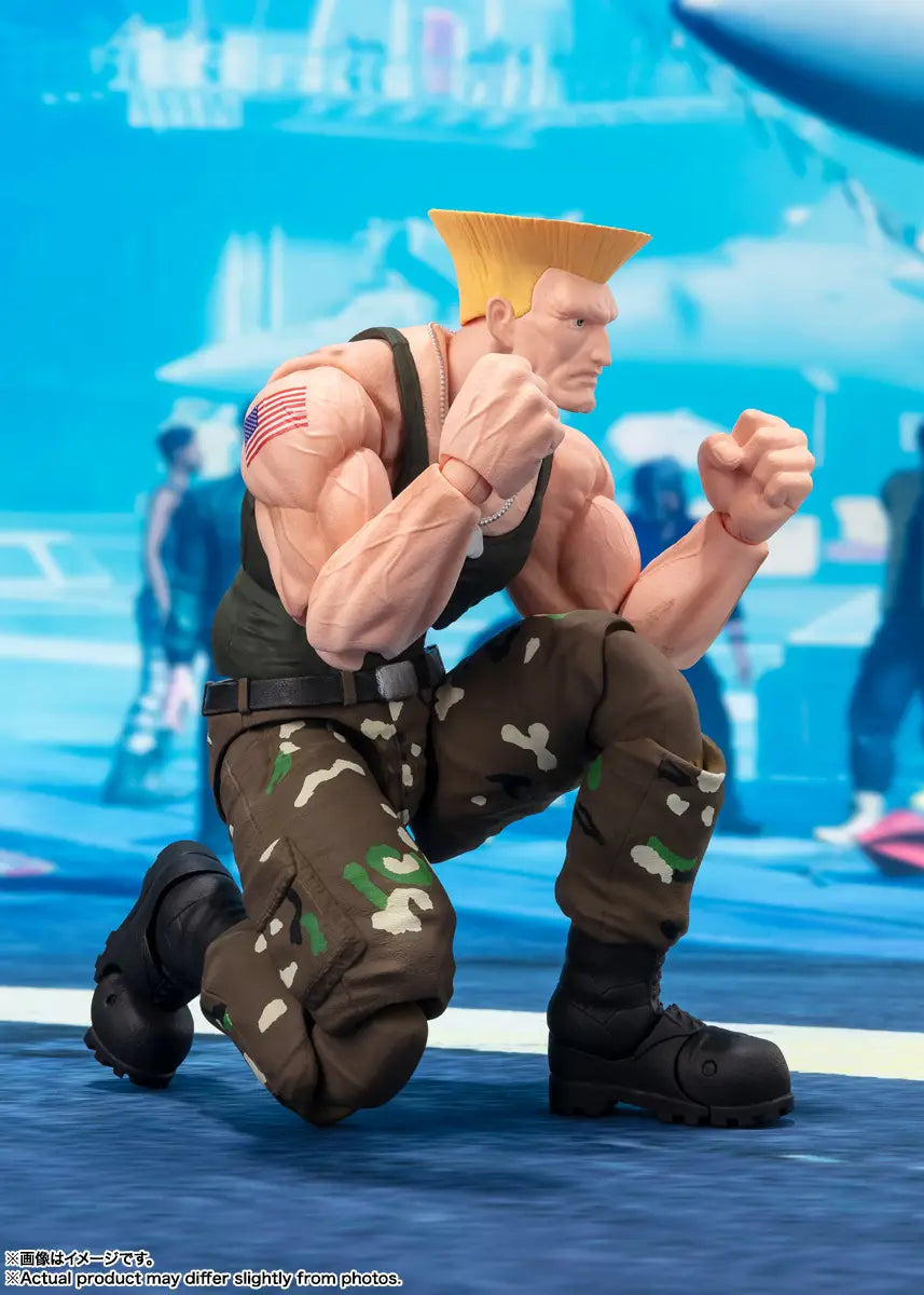 Street Fighter 6: Guile Outfit 2 S.H.Figuarts Action Figure by Bandai Tamashii Nations