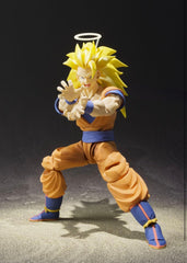 Dbz Super Saiyan 3 Goku S.H.Figuarts Action Figure (Reissue)