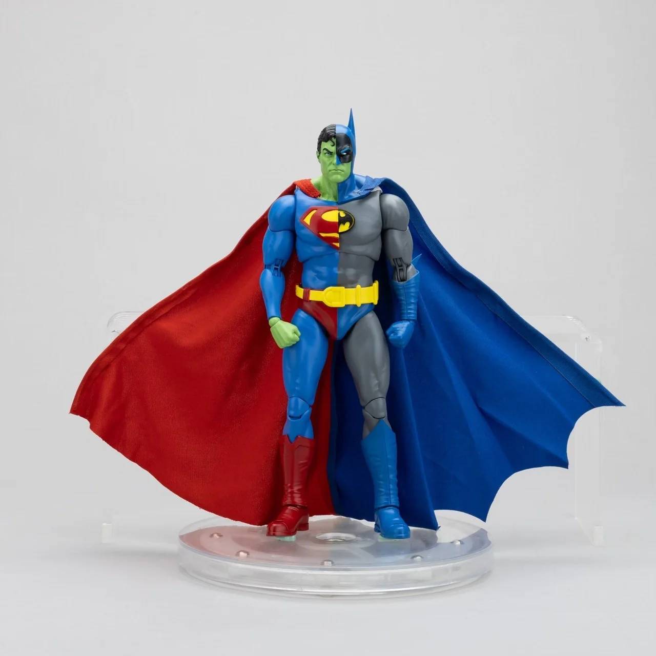 DC COMICS FIGURE DYNAMIC ACTION HEROES 1/9 COMPOSITE SUPERMAN 21 CM FIGURINE