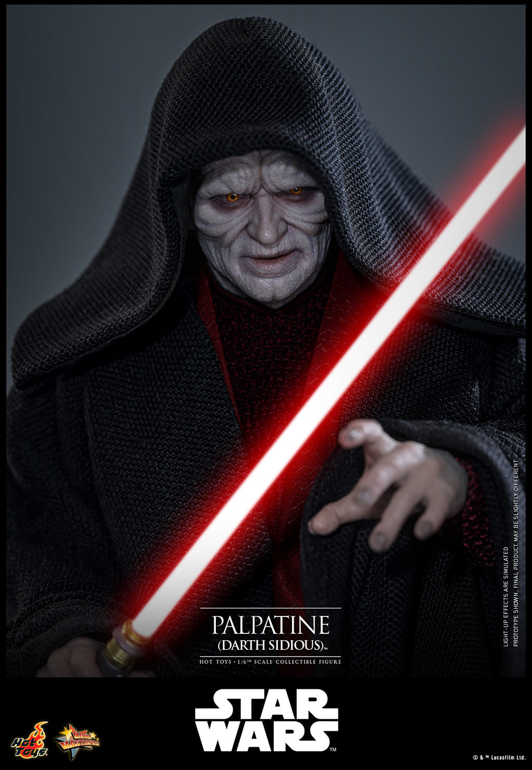 (Pre-Order) Palpatine (Darth Sidious) 1:6 Figure Hot Toy