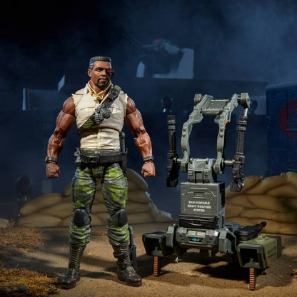 G.I. Joe Classified Series Heavy Duty with Man-Portable Heavy Weapons System Action Figure