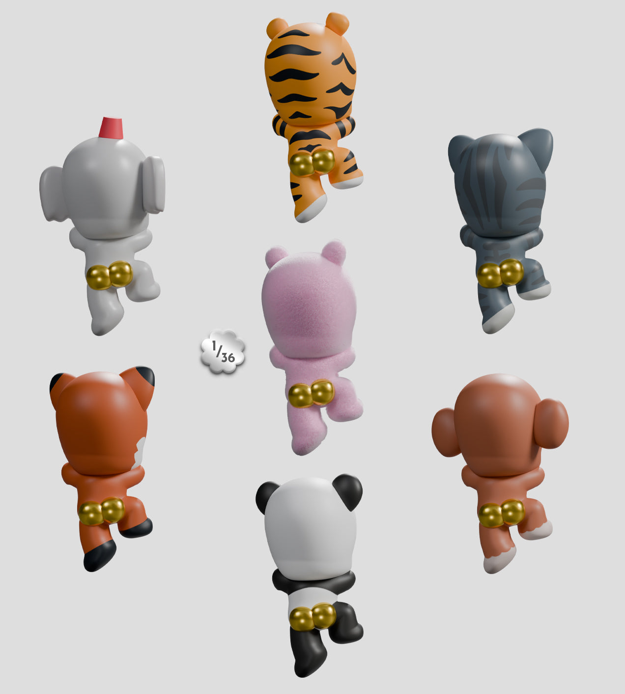 Tiny Shiny Hineys Peekers Blind Box