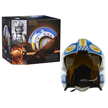 SW BLACK MAND CARSON TEVA ELEC HELMET By HASBRO