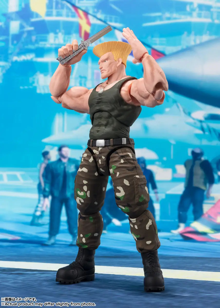 Street Fighter 6: Guile Outfit 2 S.H.Figuarts Action Figure by Bandai Tamashii Nations