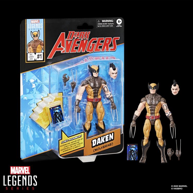Dark Avengers #1 Marvel Legends Daken (Wolverine) Action Figure