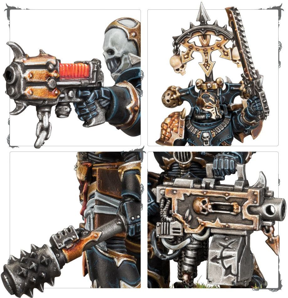 WARHAMMER 40K Chaos Space Marines: Legionaries