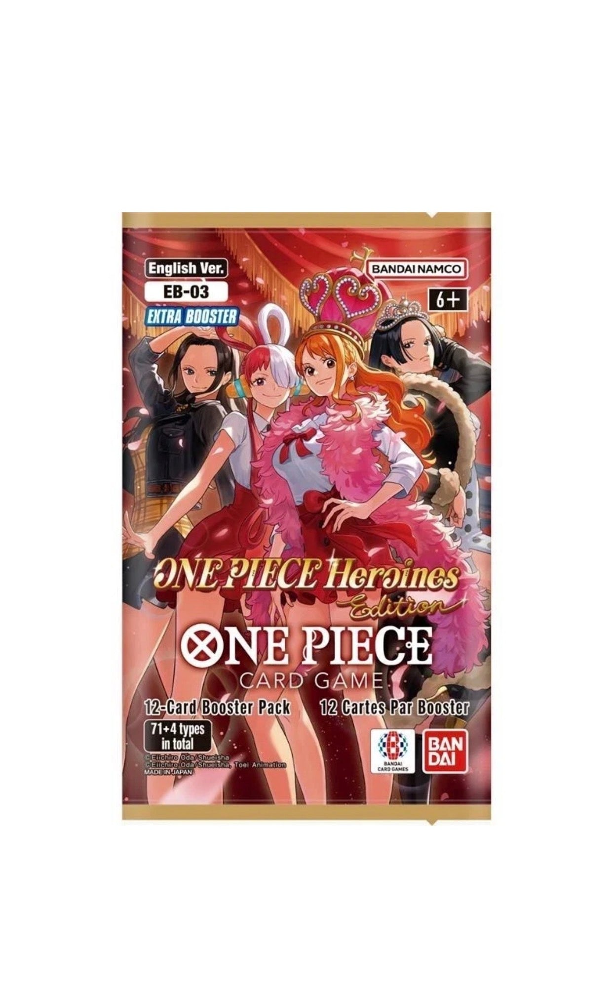 (Pre-Order) One Piece - Heroines Edition EB-03 Booster Box (ENGLISH)