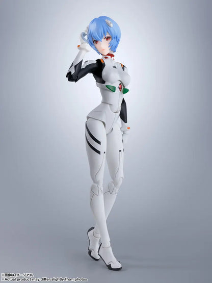 Bandai S.H. Figuarts Rei Ayanami Figure (Rebuild of Evangelion)