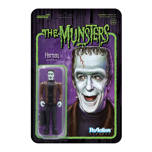 MUNSTERS HERMAN MUNSTER REACTION FIGURE