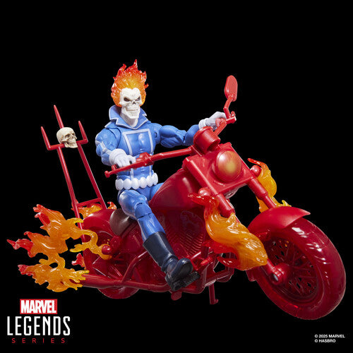 Ghost Rider Marvel Legends Johnny Blaze Action Figure with Motorcycle