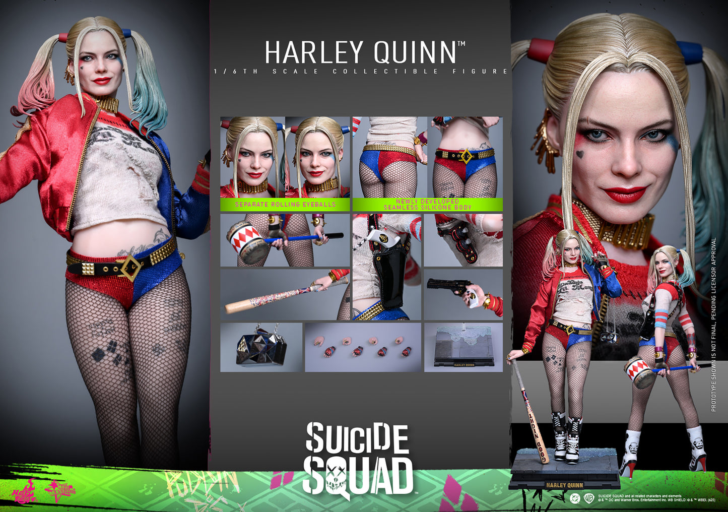 (Pre-order)Harley Quinn Sixth Scale Figure Hot Toy