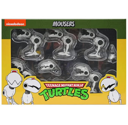 Teenage Mutant Ninja Turtles (Cartoon) - 7” Scale Action Figures - Mouser Multipack