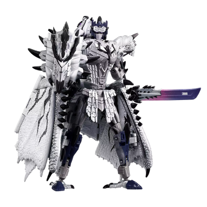 Transformers Takara Tomy Monster Hunter Silver Rathalos Prime