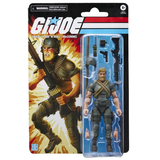 G.I. Joe Classified Series 6in Retro Rock N Roll Action Figure