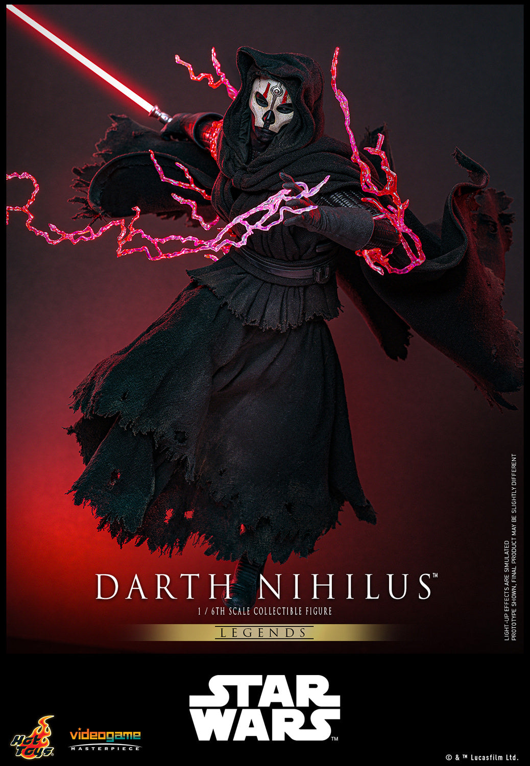 (Pre-Order) Darth Nihilus Sixth Scale Figure by HOT TOYS