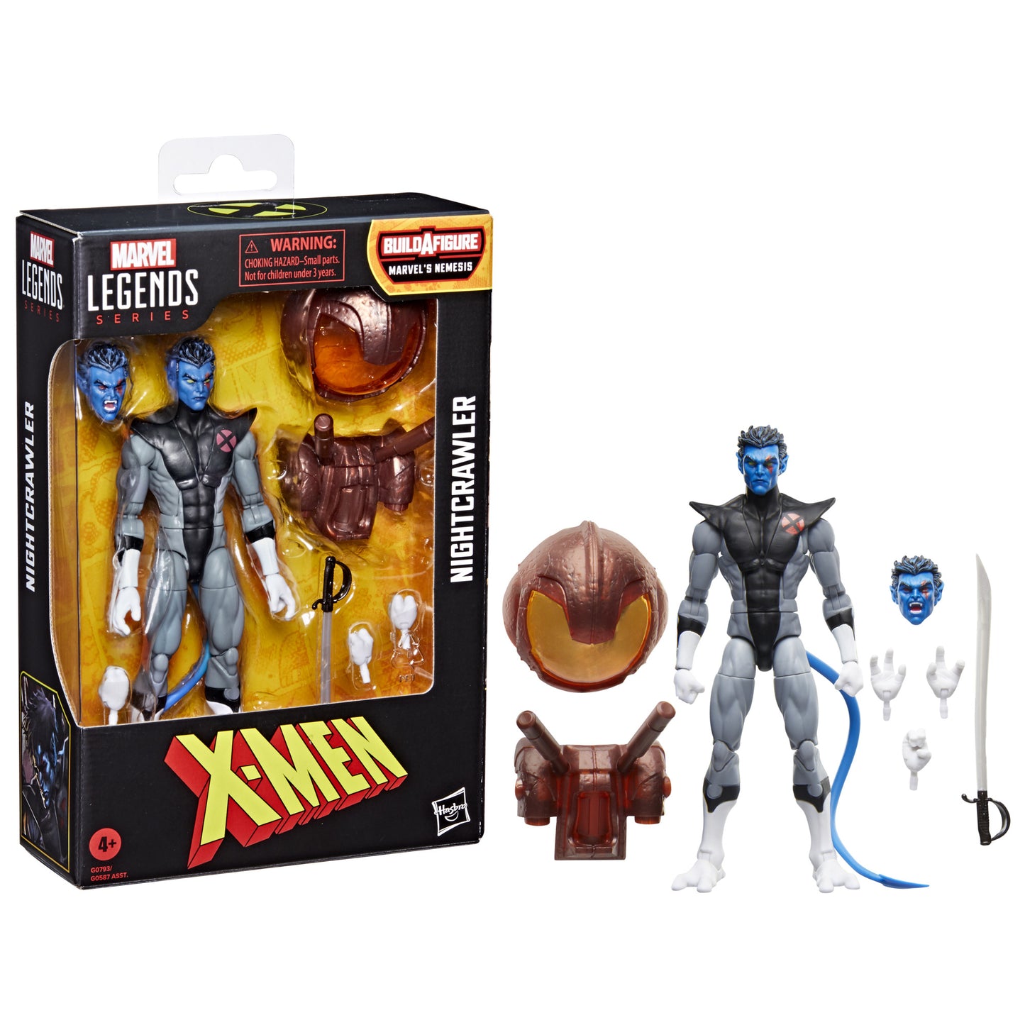 MARVEL LEGENDS 6IN X-MEN UNCANNY X-FORCE NIGHTCRAWLER AF