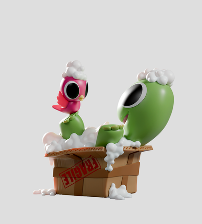 Box Turtle & Bird Blind Box
