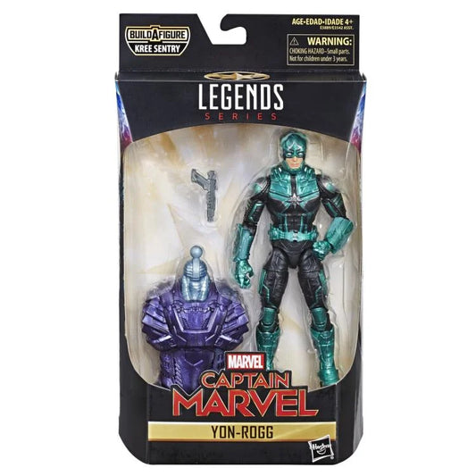 Captain Marvel Marvel Legends Yon-Rogg Action Figure (Kree Sentry BAF)
