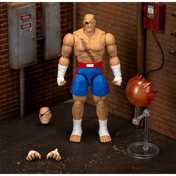 Ultra Street Fighter II: The Final Challengers - Sagat 1/12th Scale Action Figure