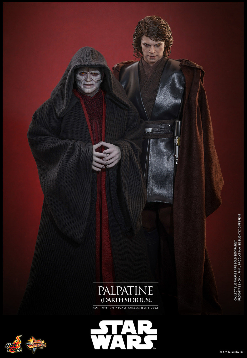 (Pre-Order) Palpatine (Darth Sidious) 1:6 Figure Hot Toy