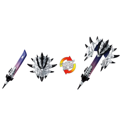 Transformers Takara Tomy Monster Hunter Silver Rathalos Prime