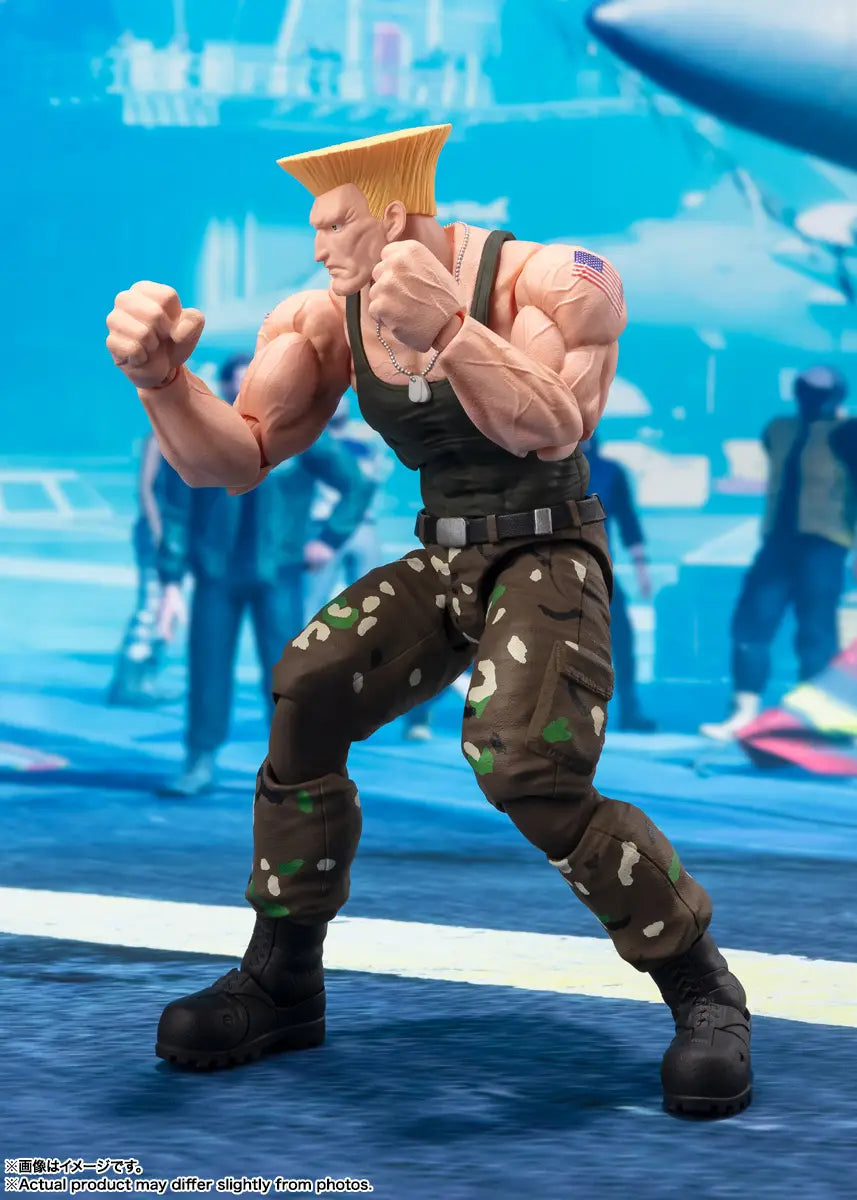 Street Fighter 6: Guile Outfit 2 S.H.Figuarts Action Figure by Bandai Tamashii Nations