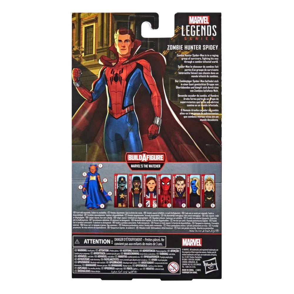 MARVEL DISNEY PLUS LEGENDS 6IN ZOMBIE HUNTER SPIDEY AF