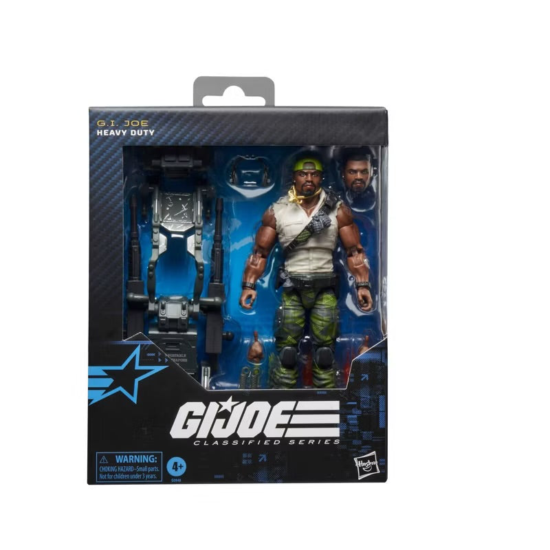 G.I. Joe Classified Series Heavy Duty with Man-Portable Heavy Weapons System Action Figure