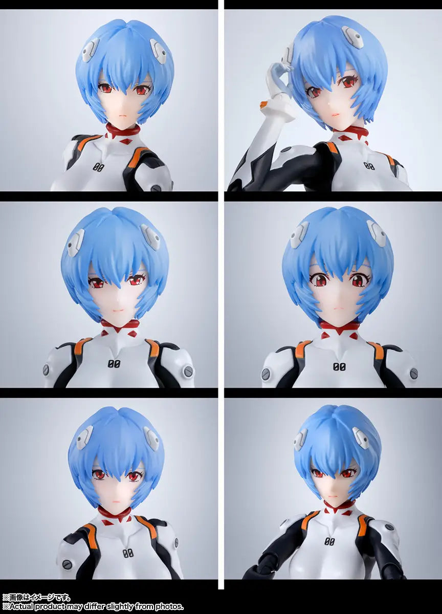 Bandai S.H. Figuarts Rei Ayanami Figure (Rebuild of Evangelion)