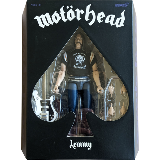 Motorhead Ultimates Wv2 Lemmy 1981 Tour Action Figure