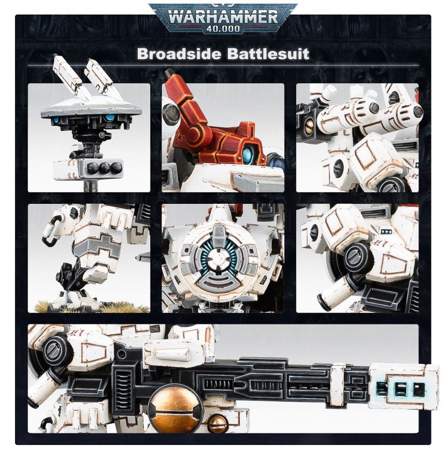 Warhammer 40,000 T’au Empire Broadside Battlesuit