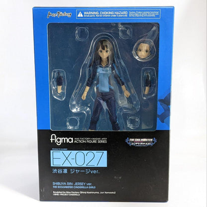 Max Factory Figma The Idolmaster Cinderella Girls Shibuya Rin Jersey Ver Action Figure