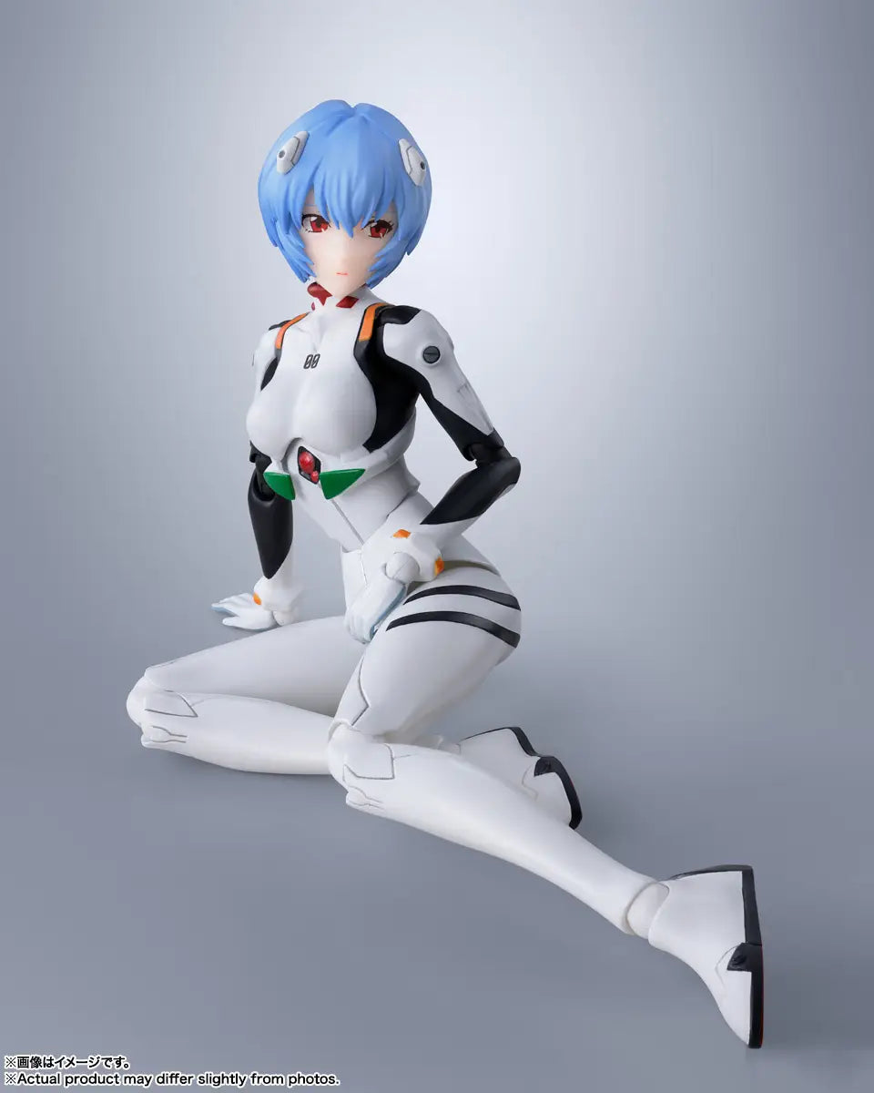 Bandai S.H. Figuarts Rei Ayanami Figure (Rebuild of Evangelion)