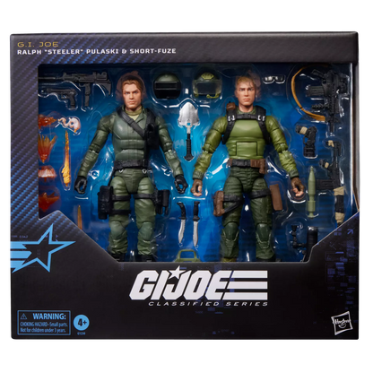 G.I. Joe Classified Series #181, Ralph “Steeler” Pulaski & Short-Fuze