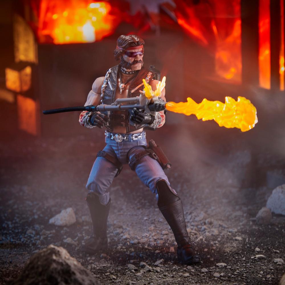 G.I. Joe Classified 6 Inch Action Figure Wave 18 - Dreadnok Torch #123
